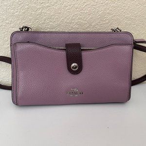 Coach - Crossbody Wallet  - Lavender